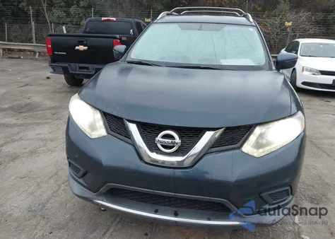2016 Nissan Rogue Sv from USA, damaged, VIN KNMAT2MV3GP647250